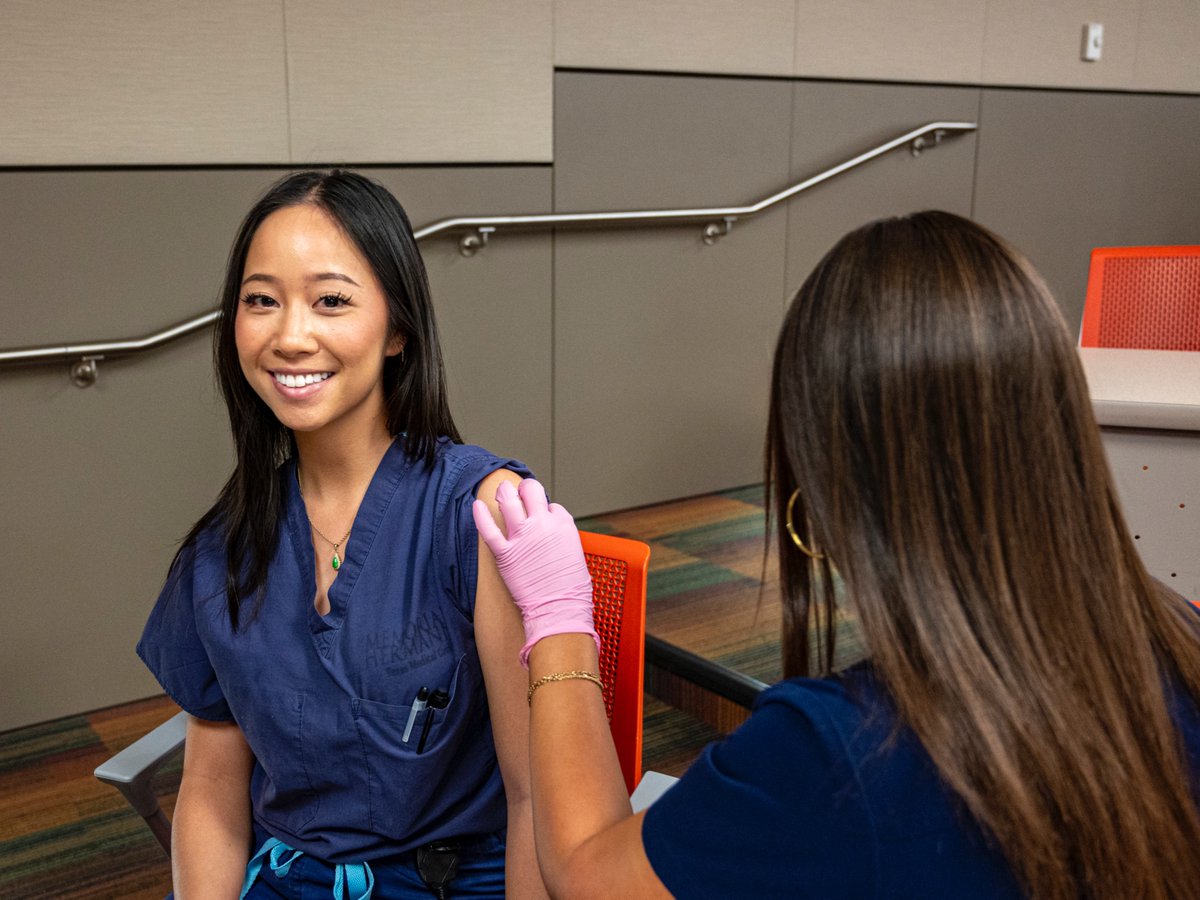 UTHealthHouston's tweet photo. Flu season is here, UTHealth Houston! 💉
Flu vaccine clinics are happening across the university this fall for students and employees. Find a date and location that works for you:
Students: https://t.co/jyB4VLOacE
Employees: https://t.co/eS61OHofDJ https://t.co/o8JwmkbzZC