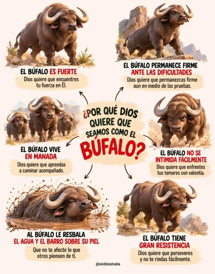 lisbeth1302's tweet photo. Salmos 92:10
  Pero tú aumentarás mis fuerzas como las del búfalo;
Seré ungido con aceite fresco. https://t.co/aJqic7eEQD