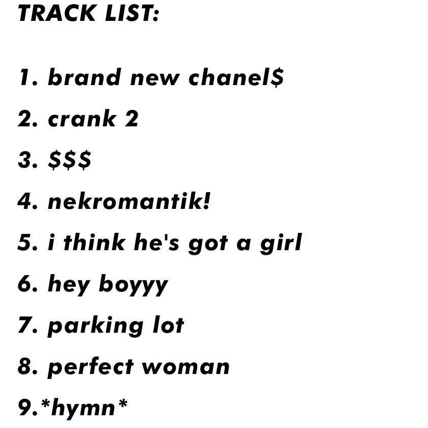 iriptheslitt's tweet photo. slayyyter has announced her new album ‘wor$t man in america’ on her merch site! https://t.co/0jLJCkZ7YM
