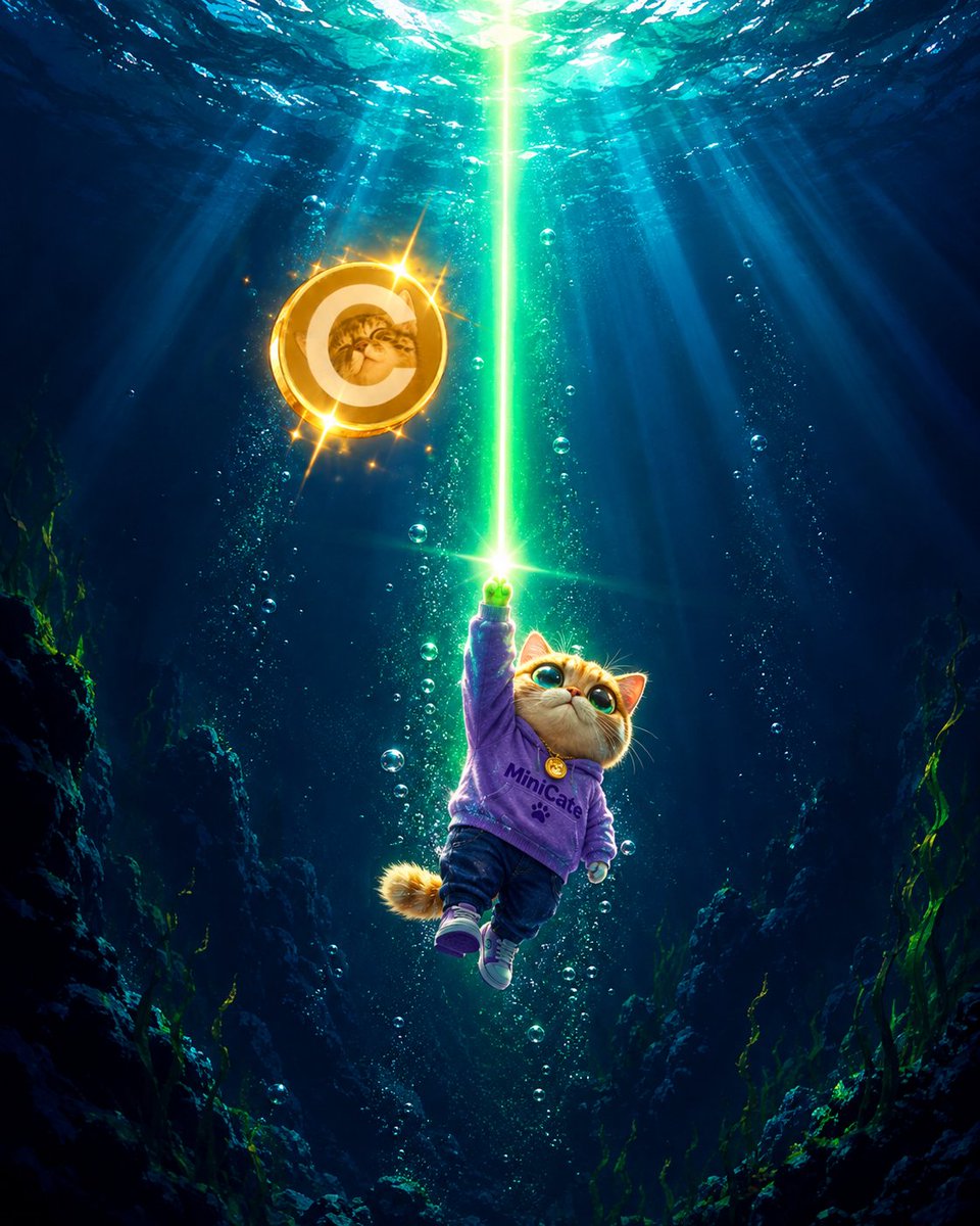 Minicates's tweet photo. Slowly rising to the surface, from the abyss to the mountain peaks. A couple of years in the depths of the bear market have given these little minions their character. Now, our dream is to see Catecoin flip Dogecoin. 🚀🐱 https://t.co/oKCYYLR9KD