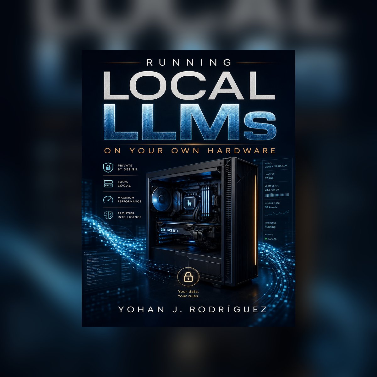 leanpub's tweet photo. Running Local LLMs on Your Own Hardware by Yohan Rodriguez is on sale on Leanpub! Its suggested price is $29.99; get it for $13.99 with this coupon: https://t.co/aDYQHGocR4  #ai #ai_programming_with_python https://t.co/3qlNlR9mAL