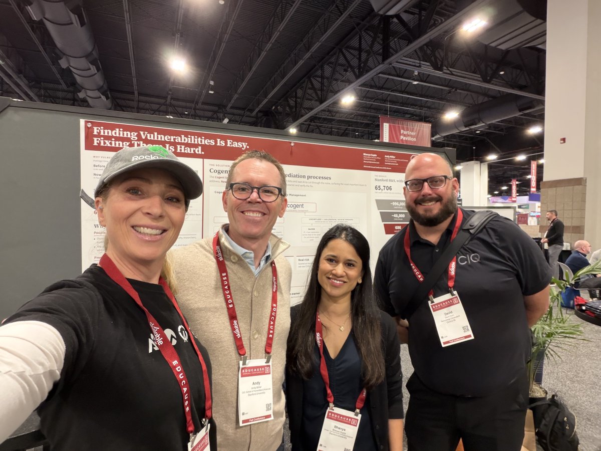 CtrlIQ's tweet photo. From research computing and AI to security, stability, and control, #EDUCAUSE2026 gave higher education technology leaders plenty to discuss.
Thanks to everyone who connected with CIQ’s Rose Stein and David Horn in Denver. We appreciated the great conversations! https://t.co/VG0vVTjzpN