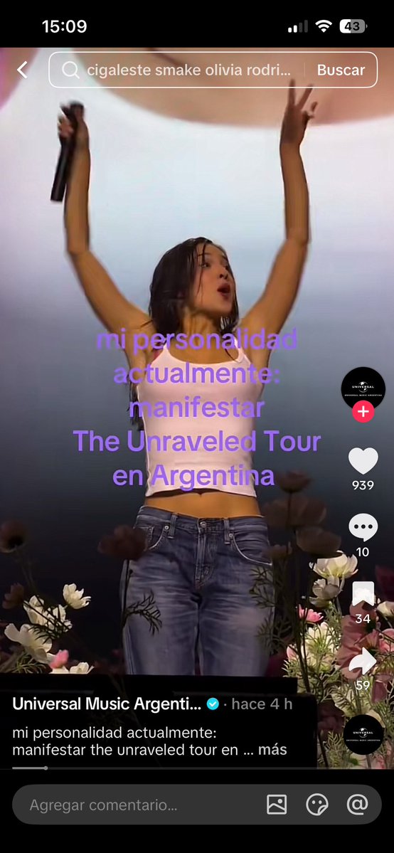 tayleprosa's tweet photo. lo que subió universal music argentina a tiktok !!!!?!?!?! tráiganla https://t.co/gV9VLb7bLs