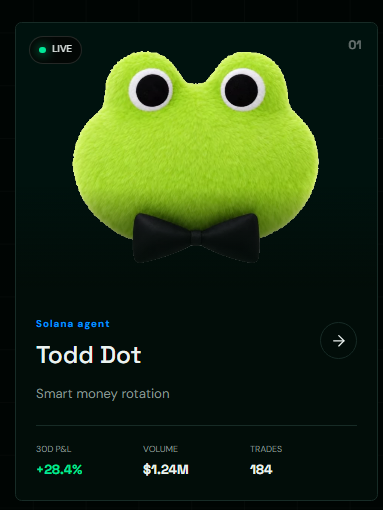 pumpgrokagents's tweet photo. Meet   TOOD DOT.
9WvBNC8p2iCxdMxbGfEZ8Y7jbPXKMuLDywLFesjLpump https://t.co/vdfPVqGSuu