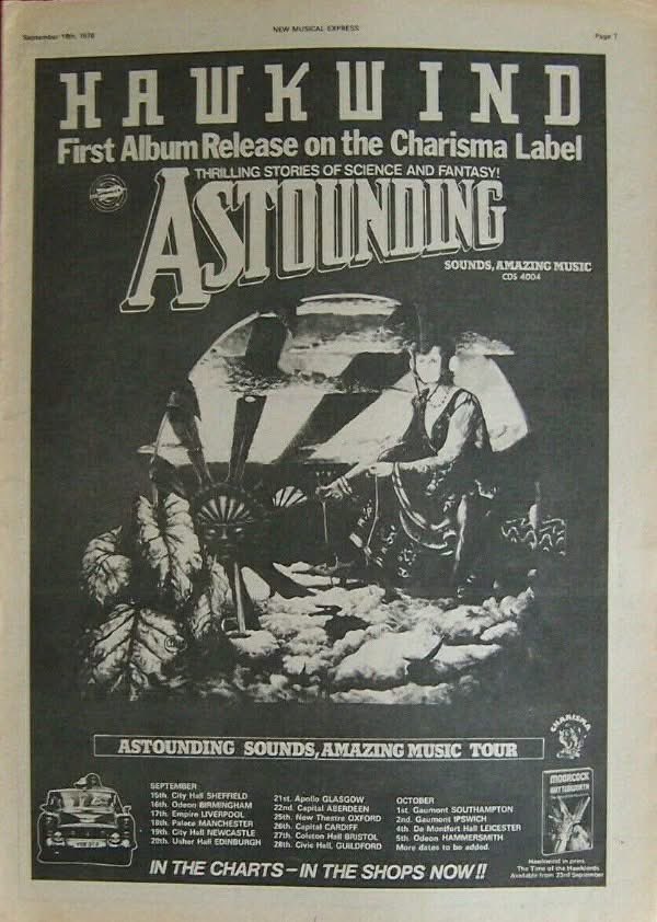 DylanWhite16's tweet photo. On this day 50 years ago I saw #Hawkwind for the 4th time at the Hammy Odeon:) My lasting memory of this is the film for ‘Wind Of Change’ which showed a tree being engulfed by a city then collapsing with the tree remaining. Does anyone have this film? Were you at these gigs? https://t.co/BVypSYp4rB