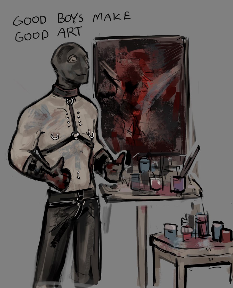 thirty_exe's tweet photo. good boys make good art
feat. random gimp from Hellraiser Revival https://t.co/hUenGftIJd