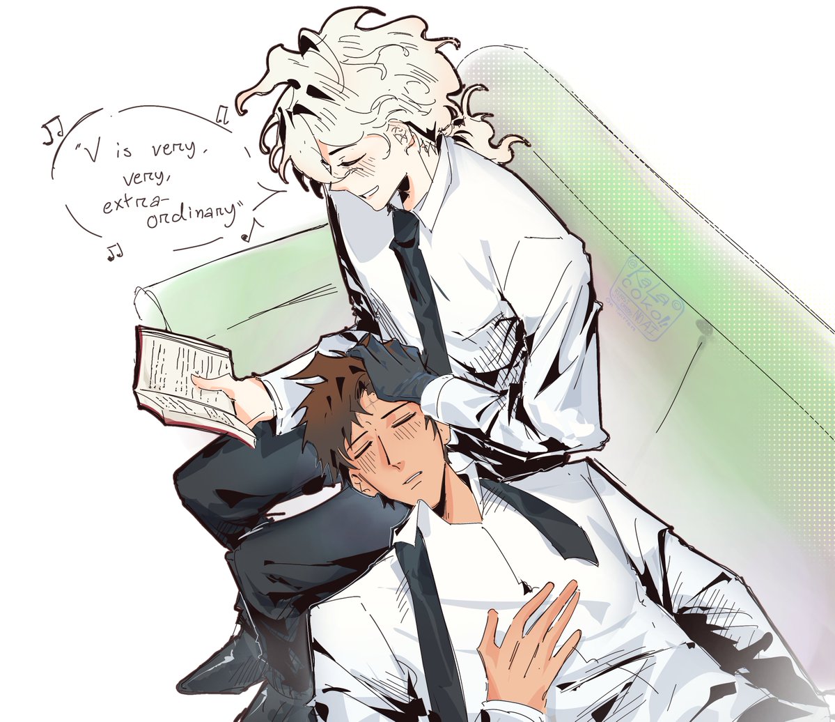 kalacoko's tweet photo. Nagito sings Hajime to sleep from time to time

#hinakoma #komahina https://t.co/jFBhMK5g4p