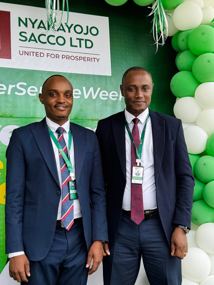 ampumuzadalton1's tweet photo. Today we exihibited professionalism, excellence, service and ethical code of conduct at our work place
We are Nyakayojo sacco ltd and we are Unites for prosperity
#CustomerWeek2026 #NyakayojoSacco2026 https://t.co/1lyFNlgm50