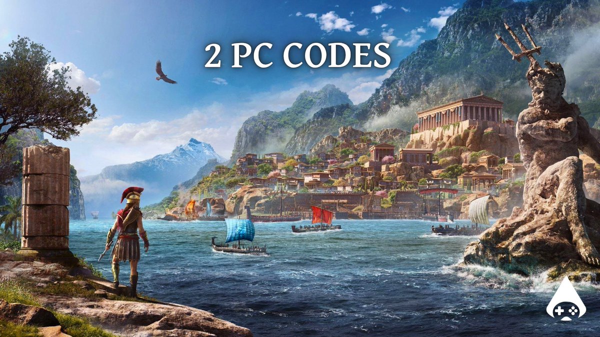 gamelandmarks's tweet photo. 🚨GIVEAWAY:

In honor of Assassin's Creed Odyssey's 8th anniversary, I have 2 PC codes for the game that'll be shared on X and Instagram!

To enter, simply:

✅️Follow
✅️Retweet this post
✅️Reply with ⚔️

I'll choose a winner tomorrow, October 6th, 2026!

Good luck!

Thanks Ubisoft for the codes!🙏