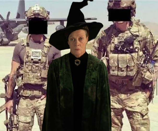 PolishDeluxe's tweet photo. Commander McGonagall, Special Auror Service (SAS) https://t.co/ShvCAAoUBU