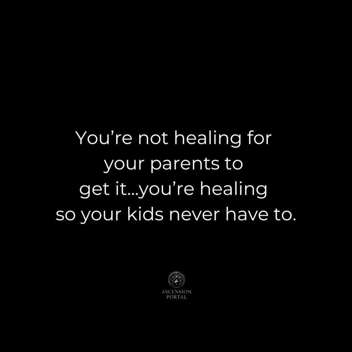 InspiredLearne1's tweet photo. The healing, the choosing different...that's not for the people who raised you, it's for the little eyes watching you right now 👀🌱
📸 ascensionportal11
#parentingguide #goodparenting #smartparenting #happyparenting #conciousparenting #realparenting #parentingtip https://t.co/BUakqNsOl9