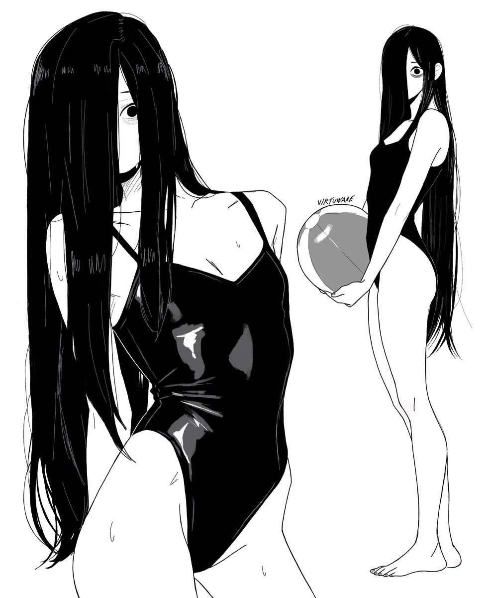 virtuware's tweet photo. Sadako swimsuit https://t.co/dOctIlFPxh