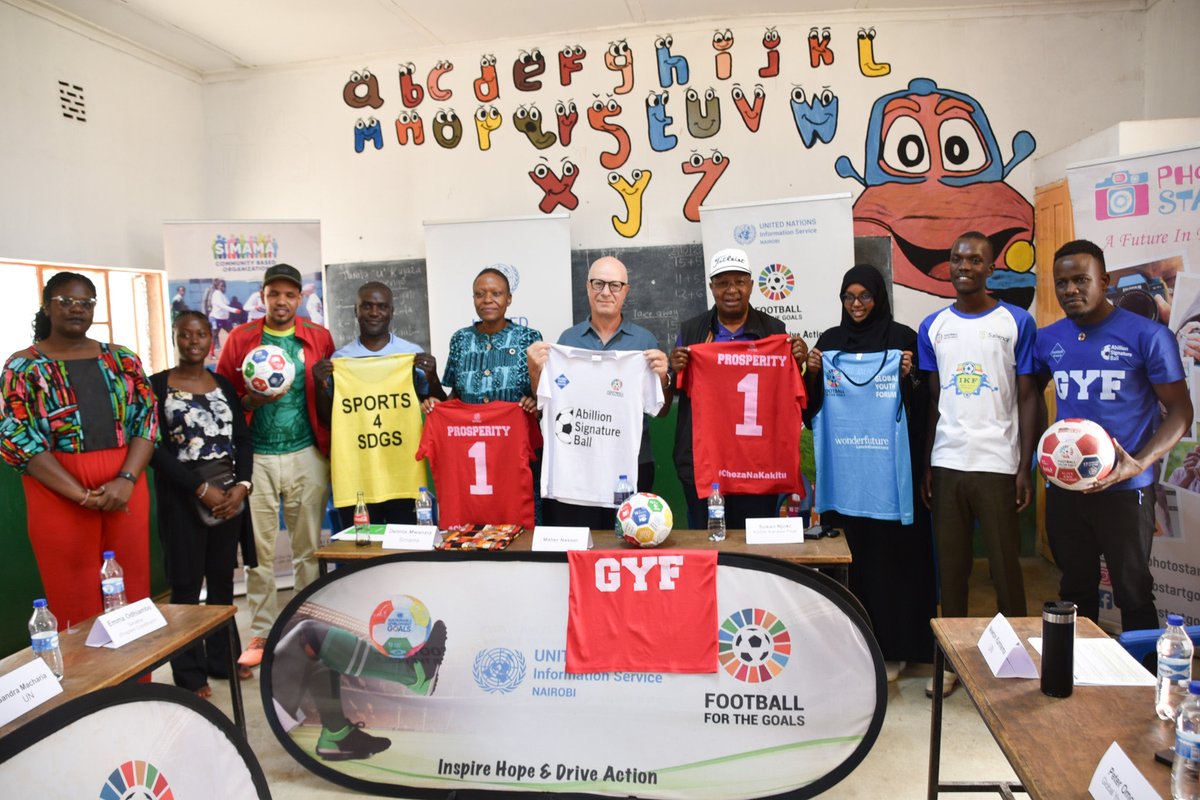 visitunon's tweet photo. From the pitch to the classroom, and community spaces to global conversations, we can build bridges, unite people, inspire action and communities to build a better sustainable future through their commitment to the #SDGs.

#FootballForTheGoals #YouthForSDGs #VisitUNON #karibUNi https://t.co/LdwMl3ehoQ