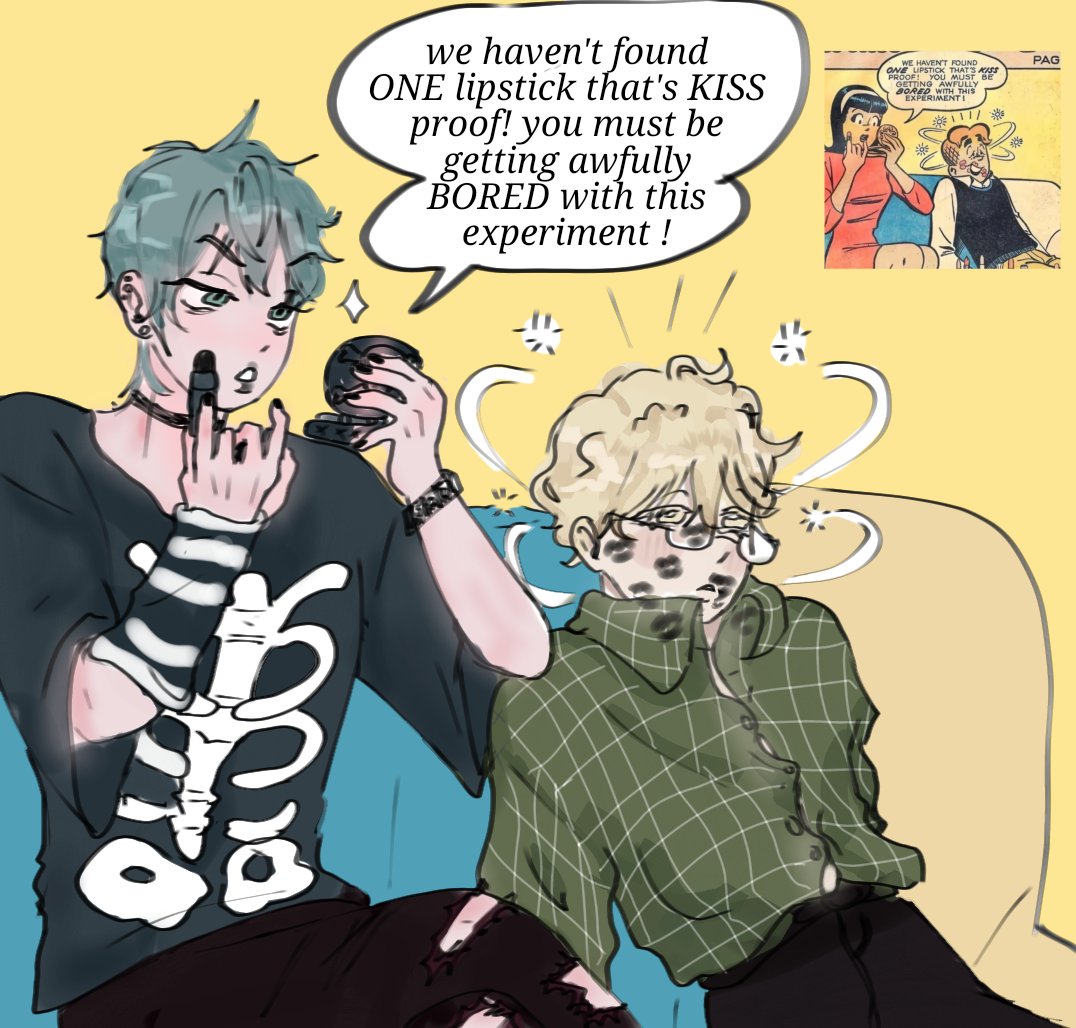 Feliciakalumba's tweet photo. Re-upload cuz it's keep crashing out !!! ಠ⁠_⁠ʖ⁠ಠ Anyway first lukatill art of the month yheaaa 
Idea from @lukatillyaoi #lukatill https://t.co/O2aCOnG4mS
