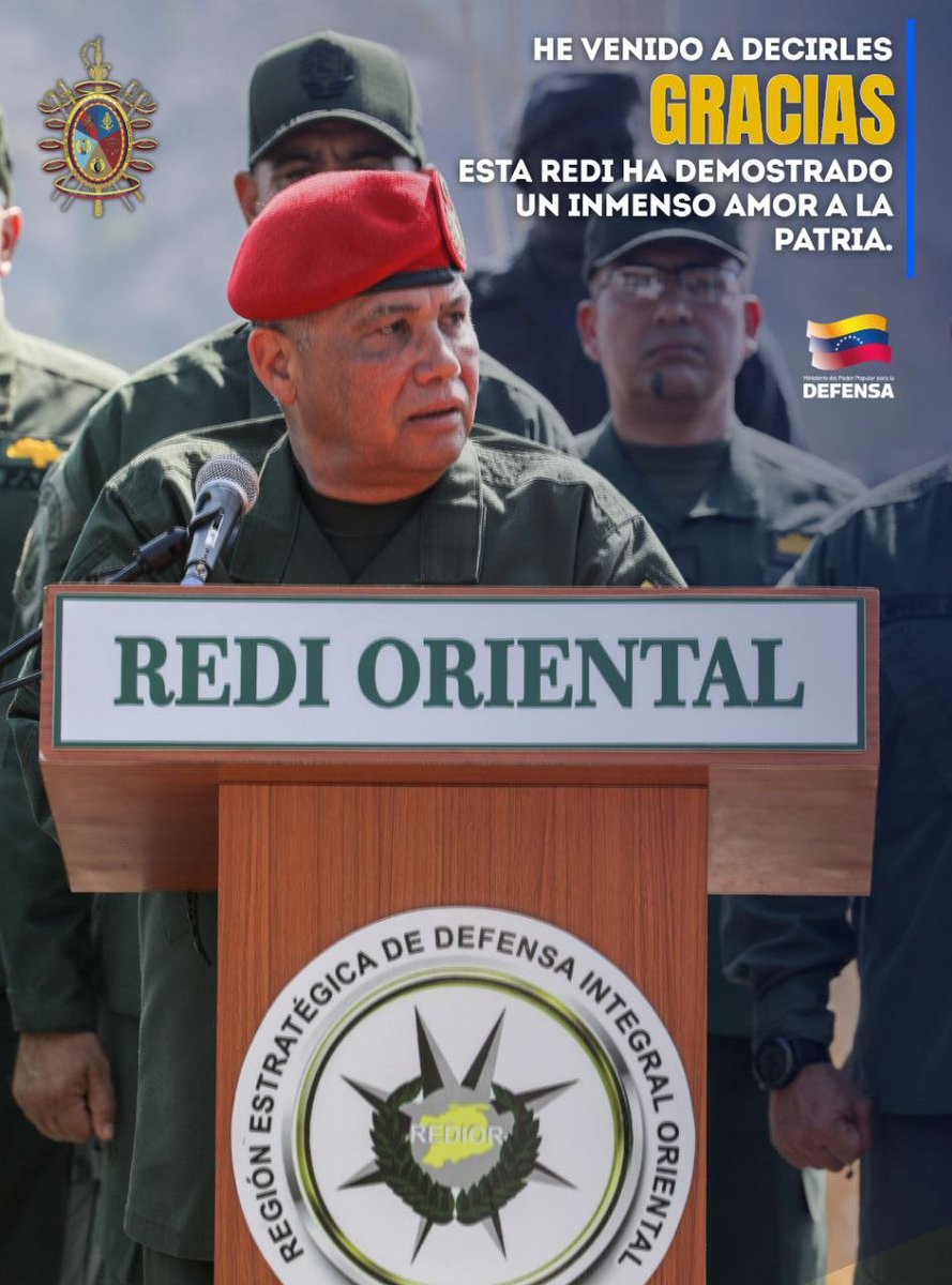 MB_ADI611's tweet photo. 🇻🇪 | «Para un comandante, primero está el soldado y su bienestar» El MPPD, GJ. Gustavo González López, inspeccionó las instalaciones de la REDI Oriental junto al MG. Denys Ferrer Sandrea para constatar de cerca lo más importante de la FANB: nuestra gente. https://t.co/JKFnJaHPjP