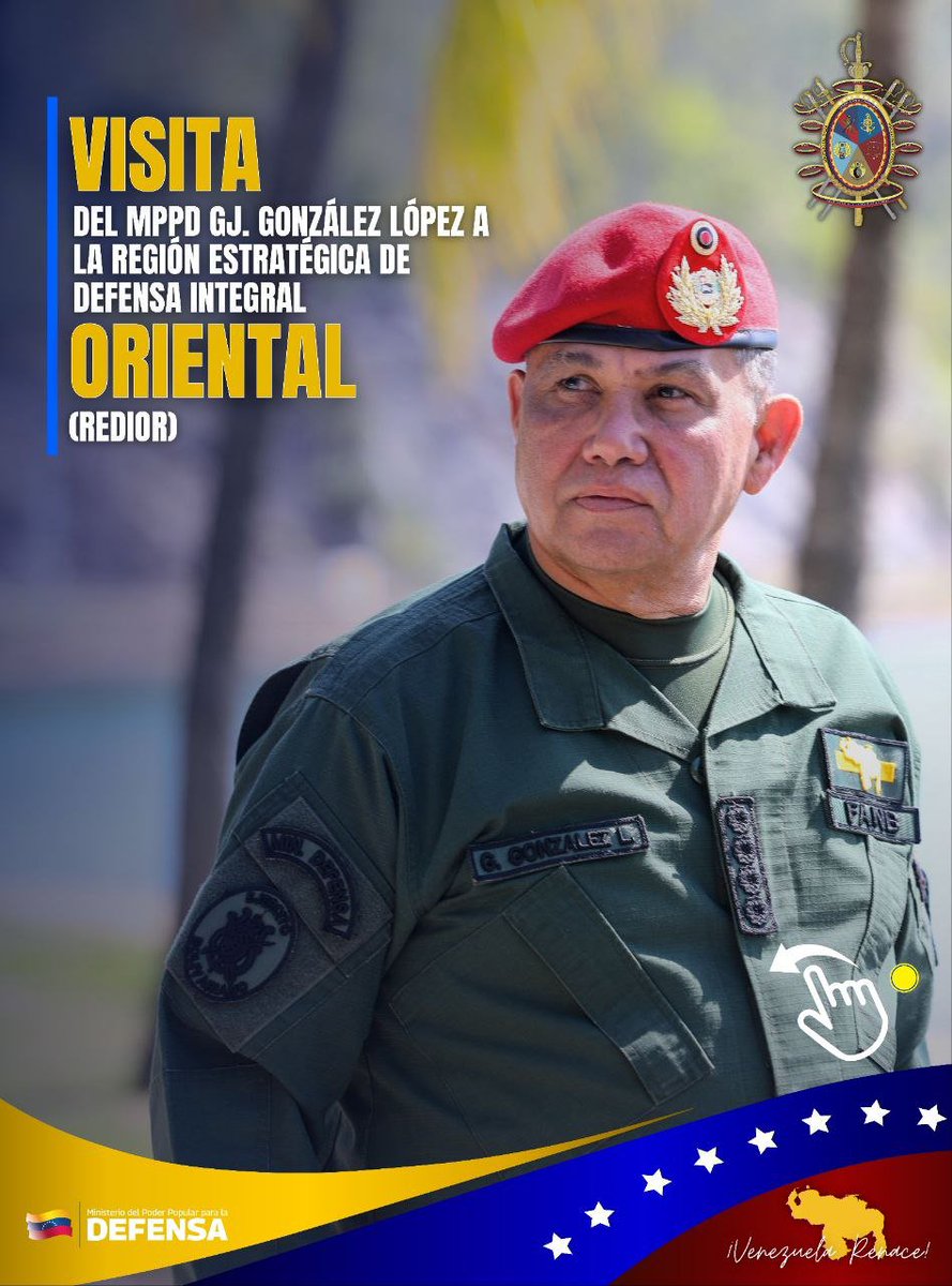 MB_ADI611's tweet photo. 🇻🇪 | «Para un comandante, primero está el soldado y su bienestar» El MPPD, GJ. Gustavo González López, inspeccionó las instalaciones de la REDI Oriental junto al MG. Denys Ferrer Sandrea para constatar de cerca lo más importante de la FANB: nuestra gente. https://t.co/JKFnJaHPjP