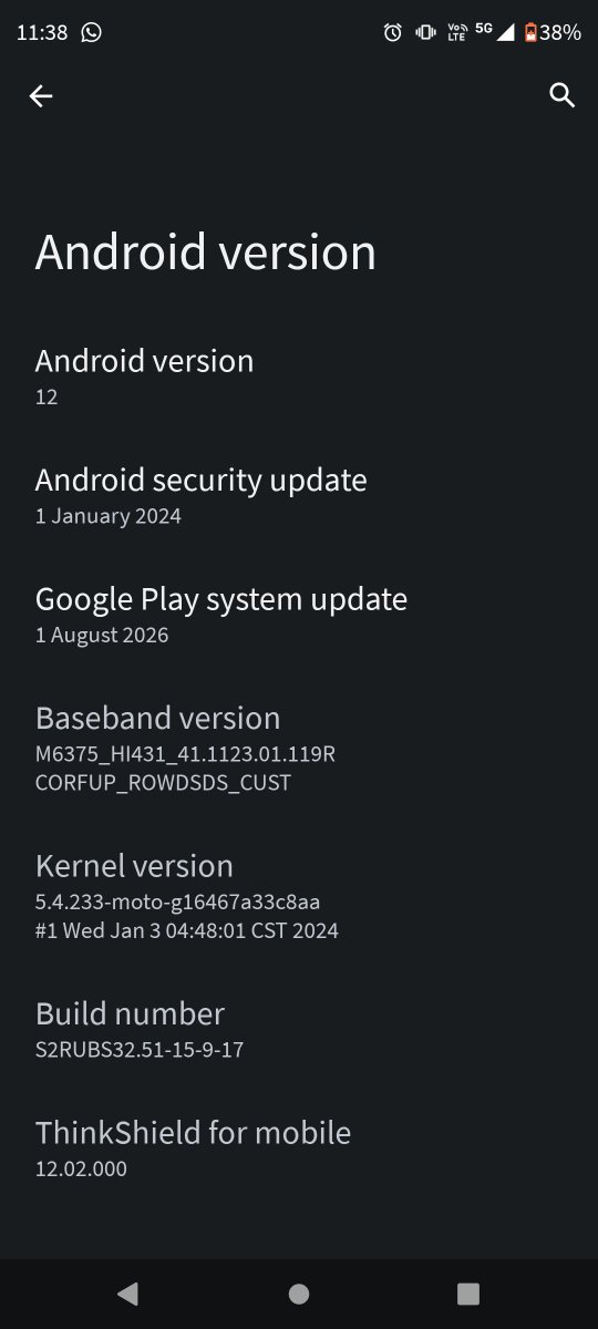 praj458's tweet photo. @motorolaindia 

Why you don't have customer care number??

I am using moto g71 5g but I am still using Android 12.

Any possibility to get latest update? https://t.co/KXpoBOyCVZ
