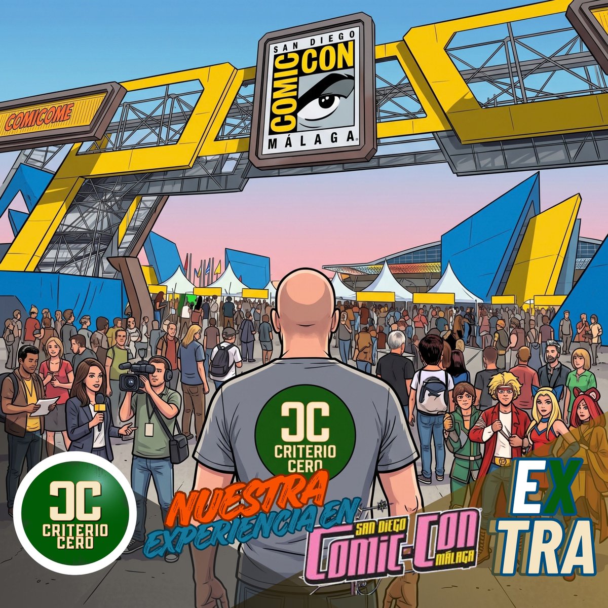 CriterioCero's tweet photo. Hemos estado en @comicconmalaga y os contamos en este Criterio Cero Extra nuestra experiencia. Las mejoras o no con respecto al año anterior, cosas a pulir, lo visto en los paneles, que había para hacer y mucho más. Dos horas de mera opinión subjetiva que podéis o no compartir...
Dale al play👇
🎧▶️https://t.co/V8Rpi2TGNr