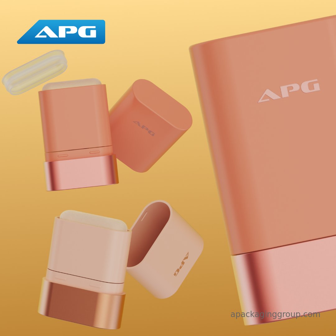 APackagingGroup's tweet photo. ✨ Twist. Glide. Apply.

Designed for balms &amp; sticks, this sleek packaging format makes application feel effortless. 💫 https://t.co/J68A7RqjZG