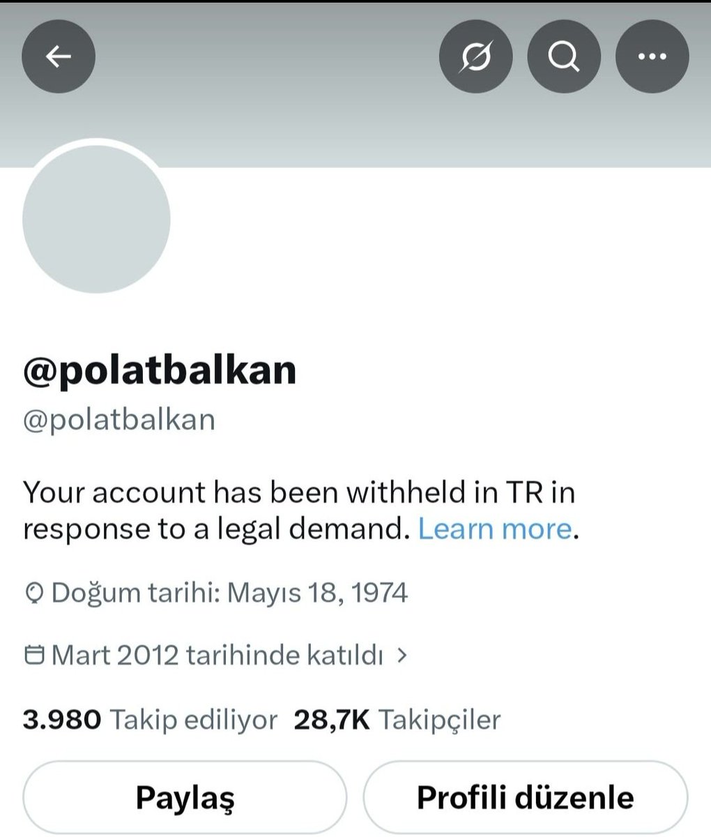 polatbalkan's tweet photo. Faşizmin dijital karartmasından, sansüründen ben de payıma düşeni aldım. 2012'den beri kullandığım X hesabım Türkiye'de görünmez kılındı! https://t.co/kC2XNwopaI