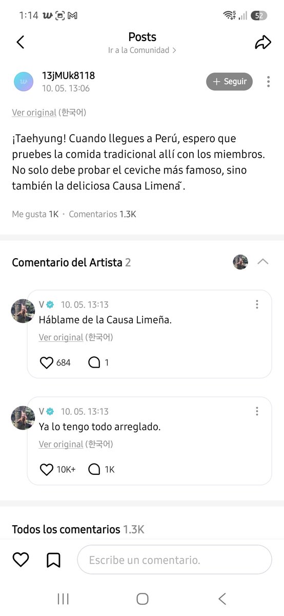 STAND_BY_BTS17's tweet photo. Soy Lloroooosss

#BTS_WORLDTOUR_ARİRANG_LIMA https://t.co/xCXfxpRWZP