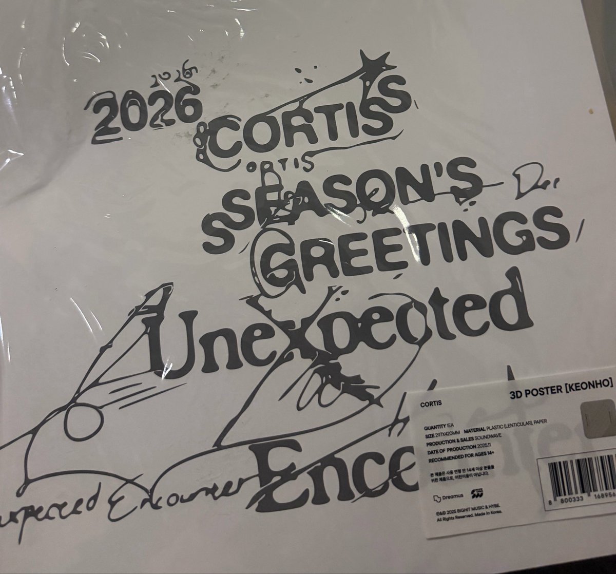 GBaek_L's tweet photo. แจก 3D Poster 297x420MM น้องกอนโฮ 
จาก2026 season greeting unexpected ka 

📍เฉพาะคนที่รีทวิตนี้+Mention ข้อความติดแท็กด้านล่างทวิตนี้คั้บ

เป็นกำลังเจ้าเด็กน้อยอันอ้วม ณ กรุงปารีสกัน🇫🇷

KEONHO AT CHANEL PFW

#KEONHOxCHANELSS27 #CHANELSpringSummer 
#KEONHO @CHANEL https://t.co/QNZdUGgtZ3