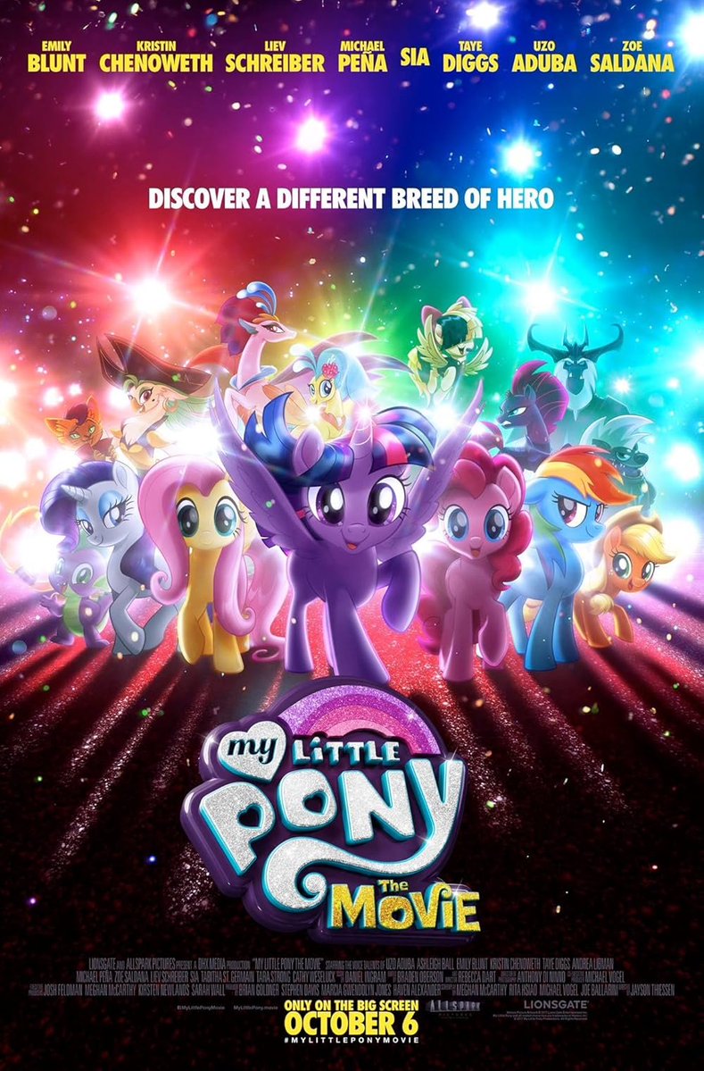 hyenari62936969's tweet photo. Happy 9th anniversary to My Little Pony The Movie 2017 https://t.co/r6VRKfKoVc