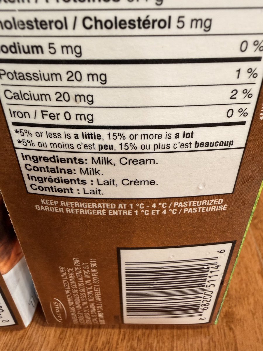 quinsterCAN's tweet photo. Hello @LactantiaDairy

Could you please provide me with an explanation as to why you are adding additional ingredients to your cream? https://t.co/reUoRKbiAV