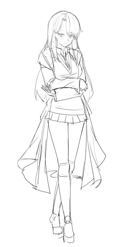 CanvasSensei's tweet photo. wip for ref sheet https://t.co/NladzgIl5L