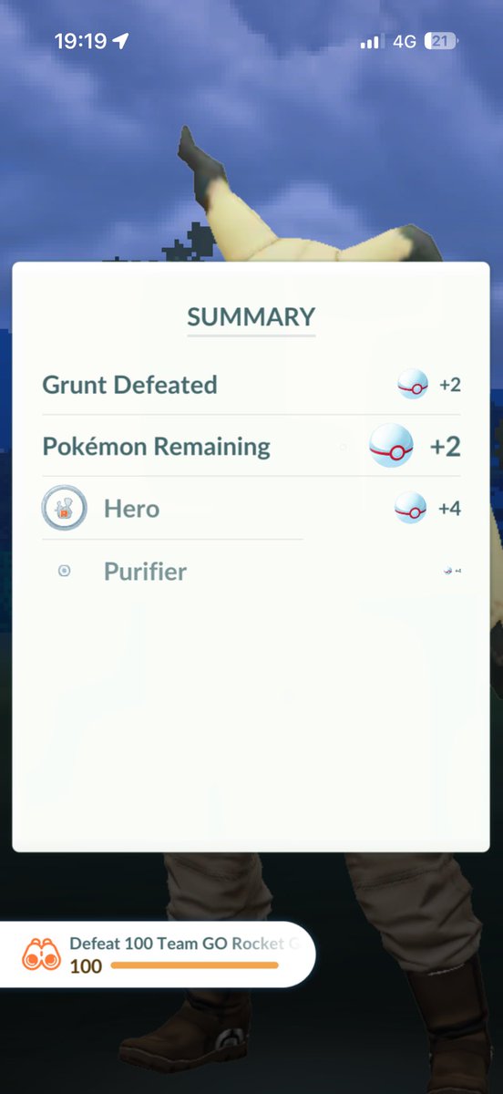 Strixite's tweet photo. Last rocket grunt done, Level 76!!! 

Woohoo 🎉 #PokemonGO https://t.co/bgj5UPLUqo