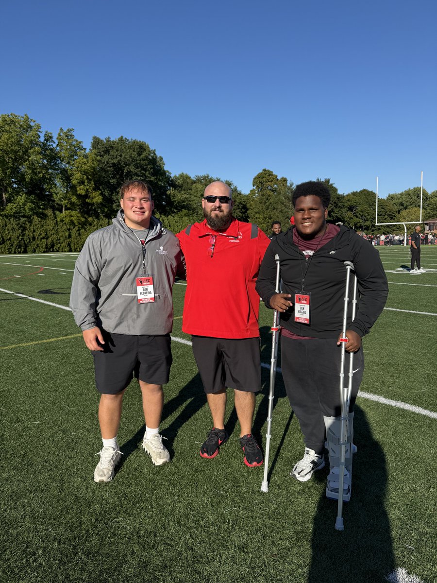 benscorfina's tweet photo. I had a great time visiting Lake Forest, who I hold an offer from. I enjoyed seeing the culture and environment. Thank you @CoachMW_51 for the Hospitality!!!

@CoachPoe1914 @JHMerrittJr @Coach_Edwards66 @DeSmetFB https://t.co/mX4HocTZ3D