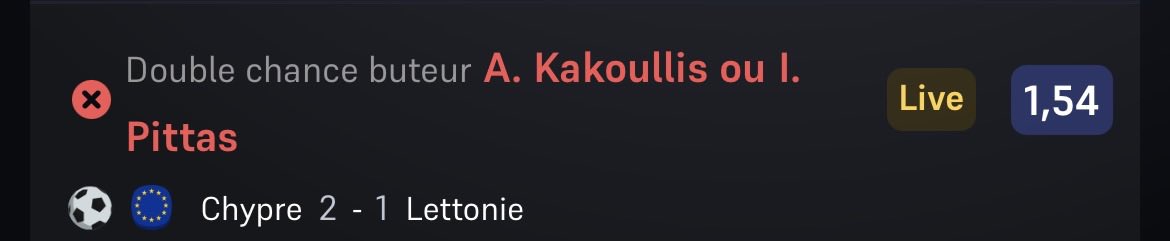 flooo_c's tweet photo. @WinamaxSport possible de rectifier le sub de Kakoullis à marquer https://t.co/2TkOQOw0fK