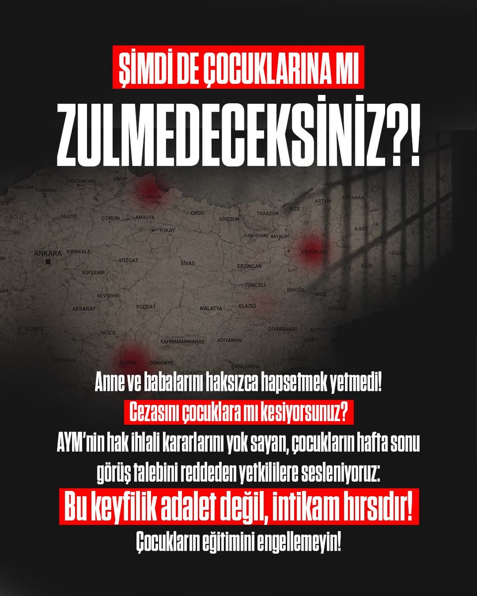 bysudeakin's tweet photo. Çocuklar anne babalarına mı yoksa okullarına mı yetişsin? Gitmesinler mi görüşe? Sanki hükümlülermiş gibi verdiğiniz haftalık 10 dakikalık telefon konuşmasıyla mı yetinsinler, ne olsun istiyorsunuz?

#FurkanaSistematikZulüm
Cocuklar OkulundanOlmasın
AlparslanHoca AilesineZulüm https://t.co/aWa2f827aT