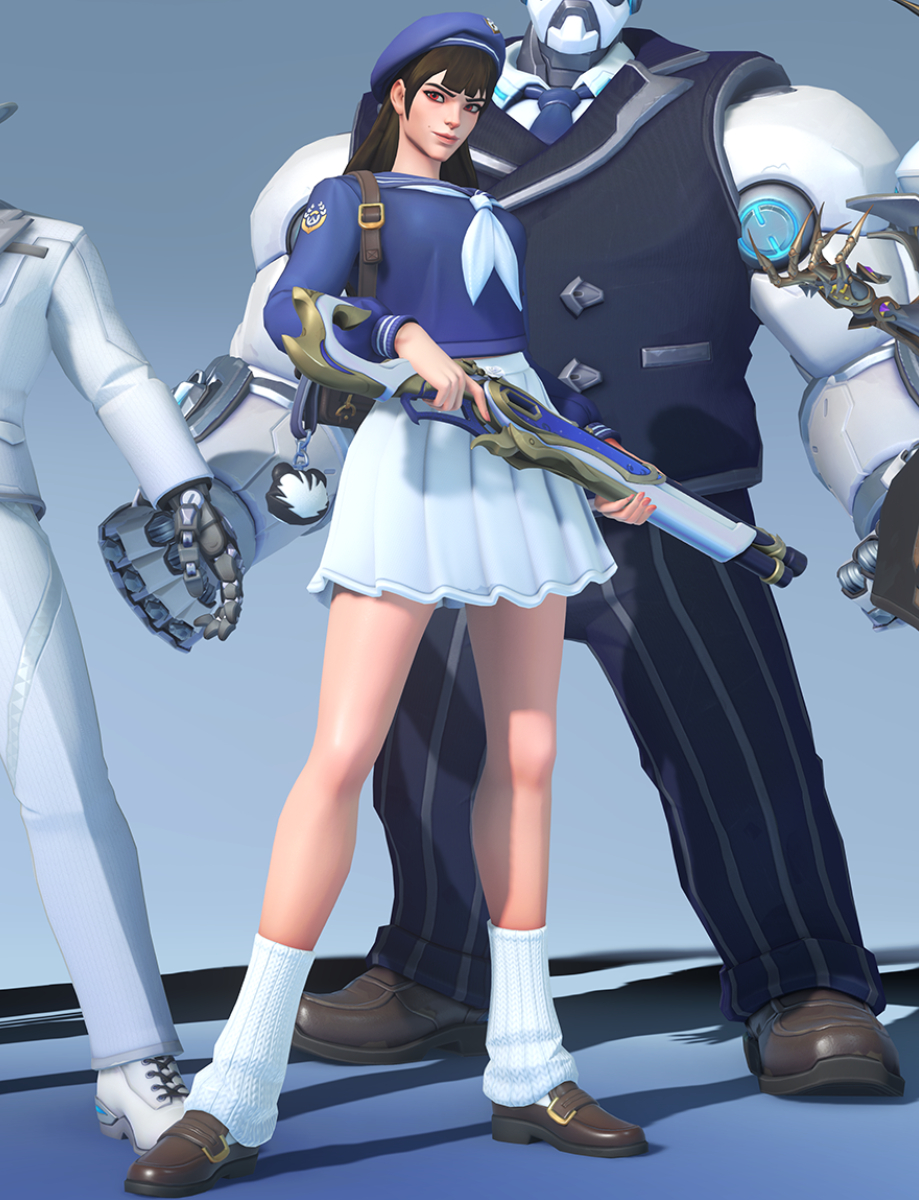 Overwatch2_NEWS's tweet photo. 【朗報】前髪ぱっつんセーラー服アッシュ(41)、かわいい https://t.co/4AOBoQRcnw
