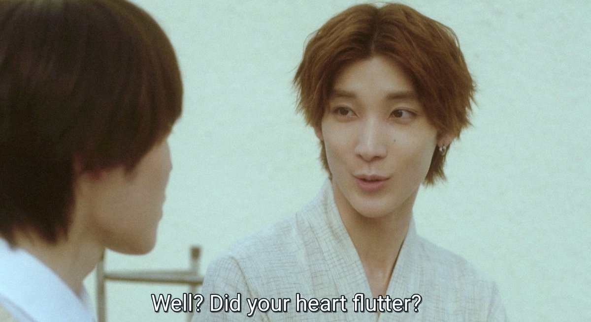 qriselsav's tweet photo. "DID YOUR HEART FLUTTER?" -Serizawa(2026)❤️‍🔥

Serizawa and his obsession to make Suzuki's heart flutter😆
Their friends are the best wingmen🥰, they are so supportive, even happy that Serizawa succeed in 2nd try🥹

Suzuki is clearly impressed!🤭

#PopularSerizawaActsWeirdAroundMe https://t.co/Da5wM0TLww