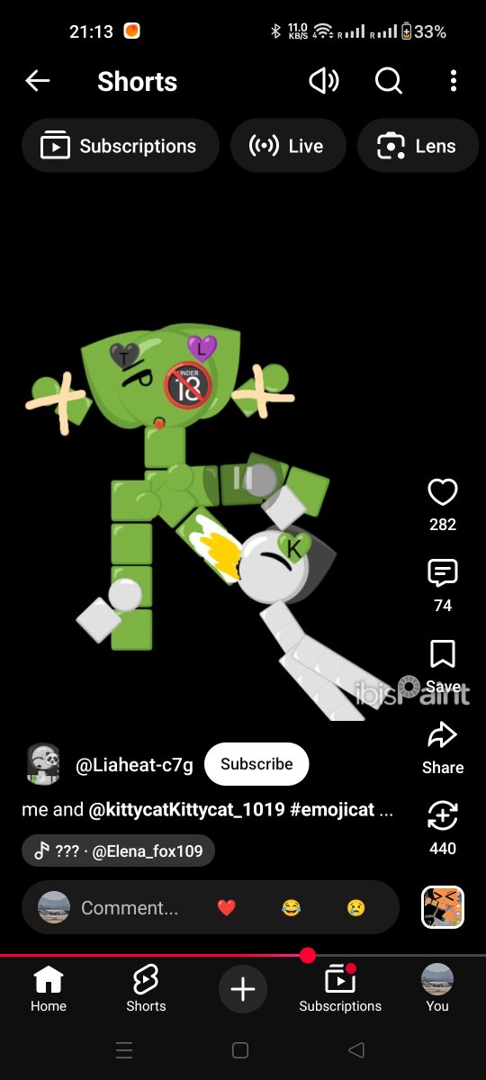 PtfsFan12345's tweet photo. @TeamYouTube @YouTube we Just found another sexual video maker named Lia heat and shes making super sexual videos and the Youtube community wants to remove Emoji cat and heres evidence of It: Please ban it😭😭 https://t.co/eonw2jpqjL