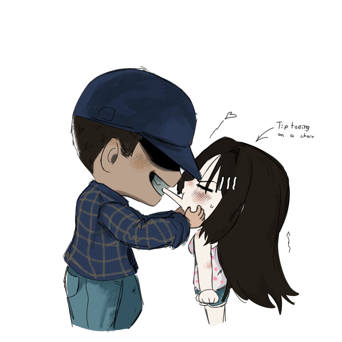 dachiill's tweet photo. Danya lied, no kiss kiss #w1wd https://t.co/wnhggfhFiu