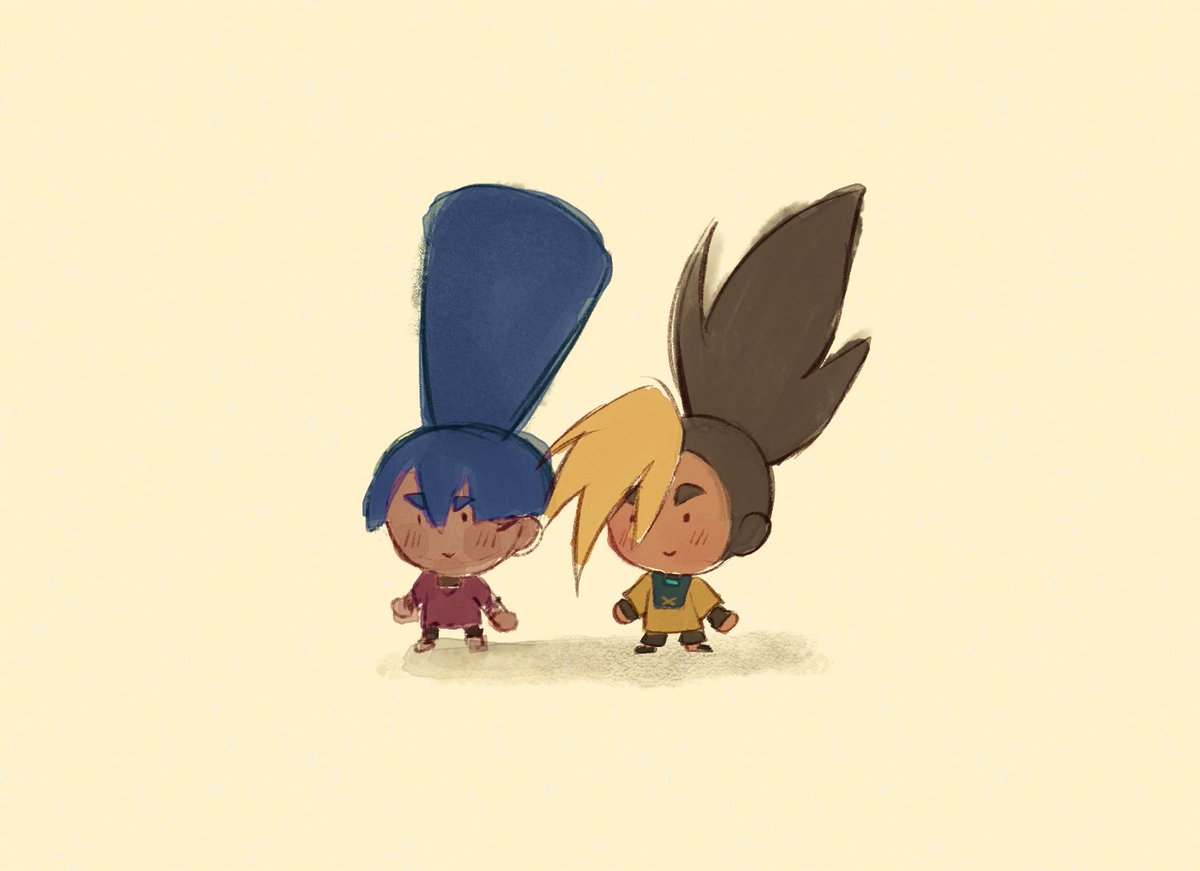 thomaidk's tweet photo. lo vi solito asi que tambien le hice a su hermano https://t.co/F6q2Ztlh1A