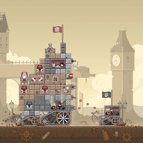 Nitrome's tweet photo. @IndieGameJoe Steamlands 👀 https://t.co/swjsIMPMkQ