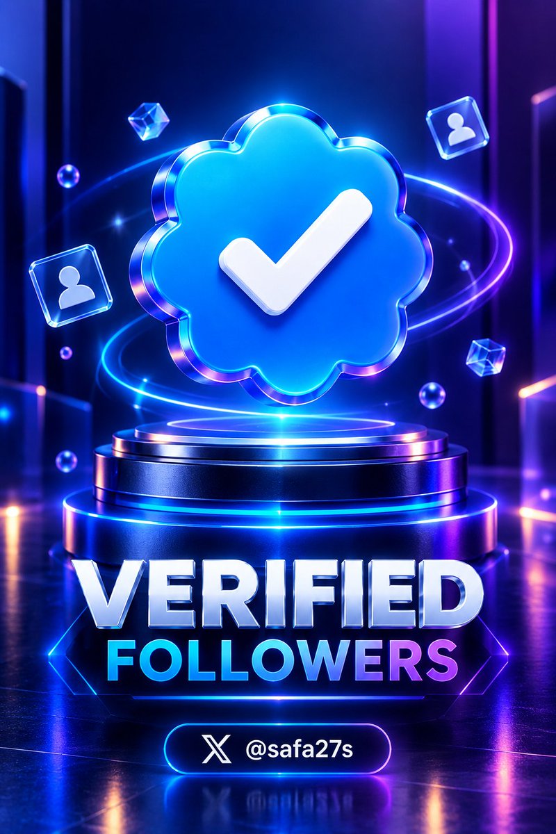 safa27s's tweet photo. Looking for 100 Verified Followers?

Comment 'Ready' 👋🏼

Let’s grow your 𝕏 page with genuine engagement. https://t.co/hrAyJM3rWy