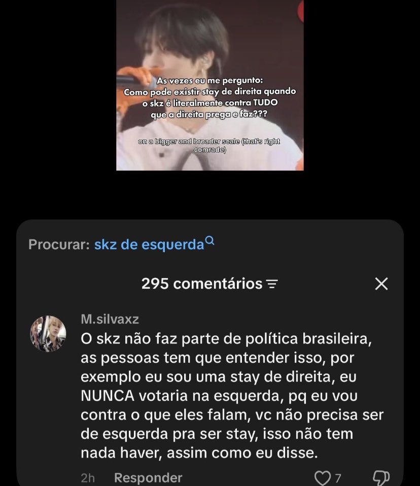 spearbbin_'s tweet photo. eh muito doido ver a quantidade de gente que se diz stay mas simplesmente parece ouvir as músicas e ideias do skz de olhos e ouvidos tapados 🤒
nn estou falando que todo mundo precisa pensar igual, mas pelo menos ESTUDEM! procurem saber e entender o q cada canditado defende, quais são as propostas, o que os partidos representam e principalmente, pensem em como essas escolhas afetam as pessoas ao nosso redor 

não tratem política como brincadeira, conversem sobre política, questionem oq vcs veem na internet, NÃO votem só pq alguém mandou e não tenham preguiça de pesquisar. agora no segundo turno, votem com consciência e lembrem que cada voto importa. o mínimo que a gnt pode fazer eh conhecer aquilo que está escolhendo e pensar nas consequências disso. 

a luta ainda não acabou, não deixem de lutar por um país onde todos possam amar e viver sem preocupação 🤍