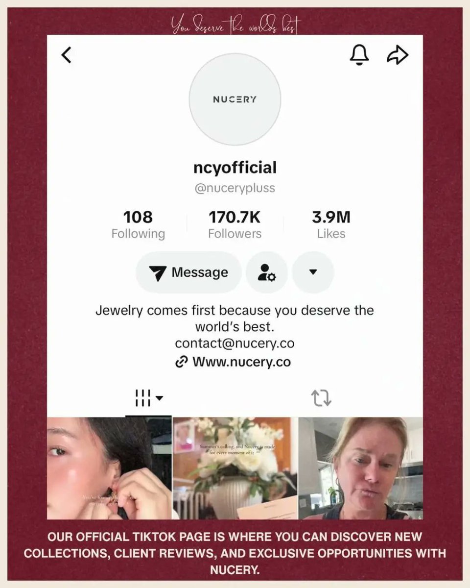 Marcio_Caje09's tweet photo. Official Instagram, TikTok, email, Pinterest, and WhatsApp contacts for verification and communication. Managed by the Nucery team—reach out anytime to confirm authenticity or ask questions. https://t.co/9rGu5dBht1