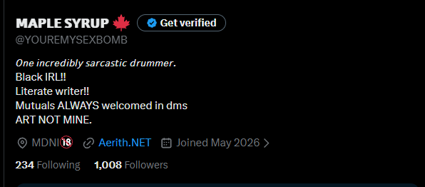 YOUREMYSEXBOMB's tweet photo. ⚡︎˖ ࣪

Oh and before I do the daily post, I just wanna address this.

Thank you all for your boundless support, even if I am pretty flawed at responses and interactions as a whole ❤️❤️🥹

We move. https://t.co/ZjOPE5rbu6