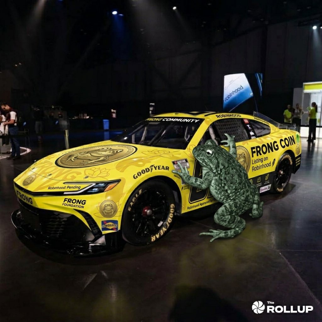 MoneyChiefX's tweet photo. @RobinhoodApp $FRONG wants to get in the car and absolutely fucking send it! 🐸🚀 https://t.co/a41zuNv0NV