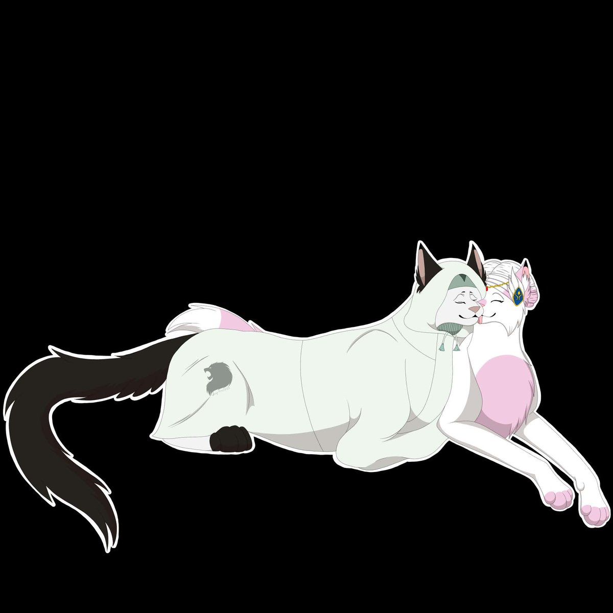 forgotten255405's tweet photo. #shuumatsunovalkyrie #RecordofRagnarok #Simohayha #Razgriz #fanart #kitty #cats https://t.co/BbXMZIrXEY