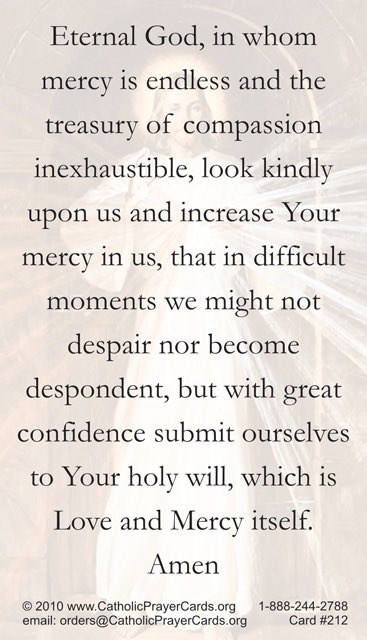HitByHeaven's tweet photo. Happy Feast Day of #StFaustina! #DivineMercy
One of my favorite prayers! Top shelf totally in my heart!! It is the optional closing prayer of the Chaplet.
What stirs wi you as you meditate upon it?
β£οΈβ£οΈβ£οΈβ£οΈβ£οΈ https://t.co/Ar6Jj0GBBN