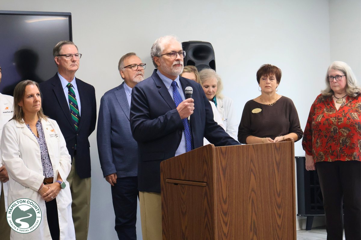 HamiltonHealth's tweet photo. **FOR IMMEDIATE RELEASE**
October 5, 2026

Hamilton County Health &amp; Social Services, Erlanger Hospital, and Community Partners Unite to Encourage Vaccinations Ahead of Cold and Flu Season

LINK: https://t.co/R5PI8lfF5F https://t.co/SoCMqkFOln