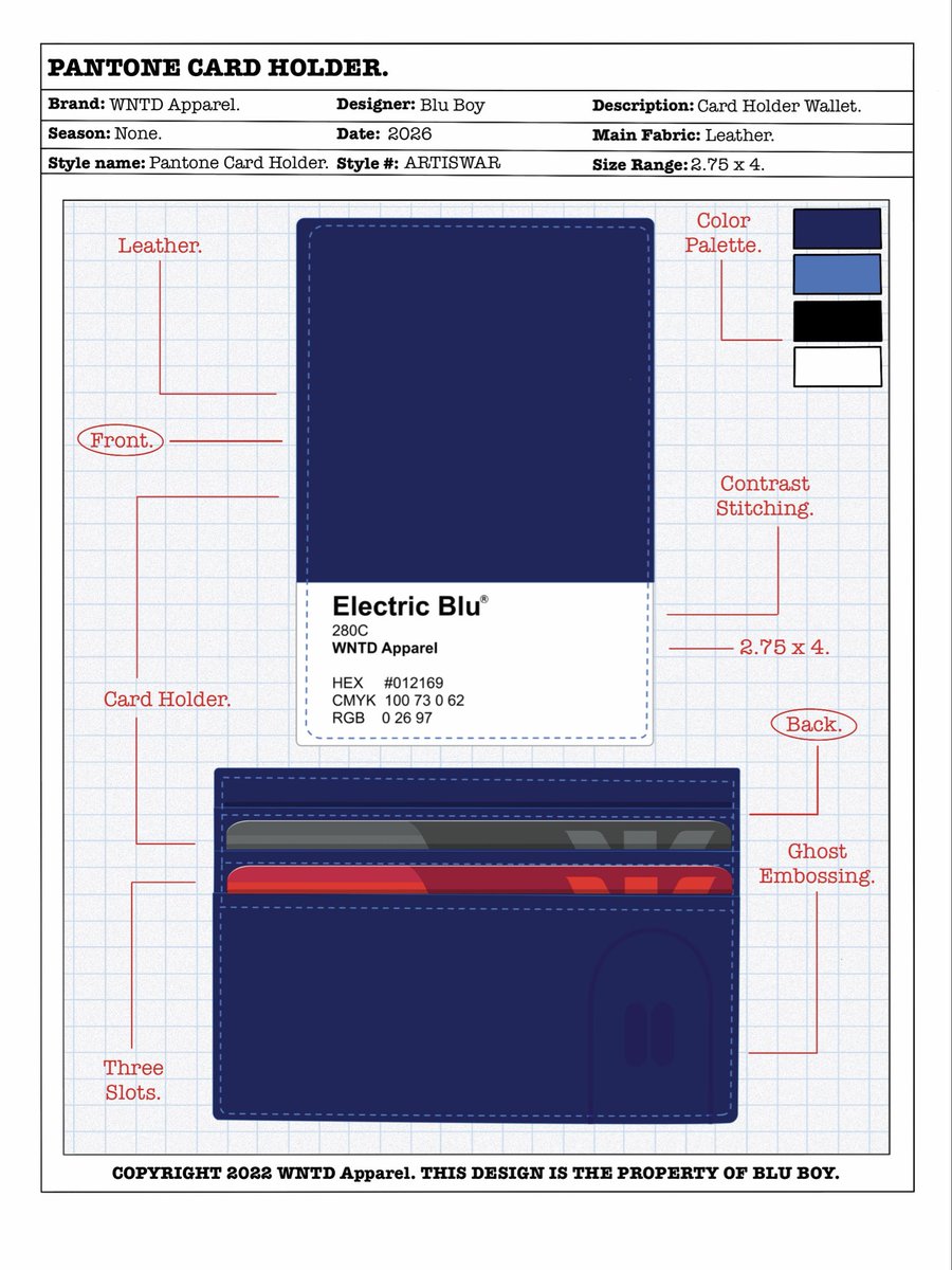 bluboy__'s tweet photo. Designed the perfect wallet for any creative.

The Pantone Card Holder 👨🏿‍🎨. https://t.co/5lMsbFjeuP