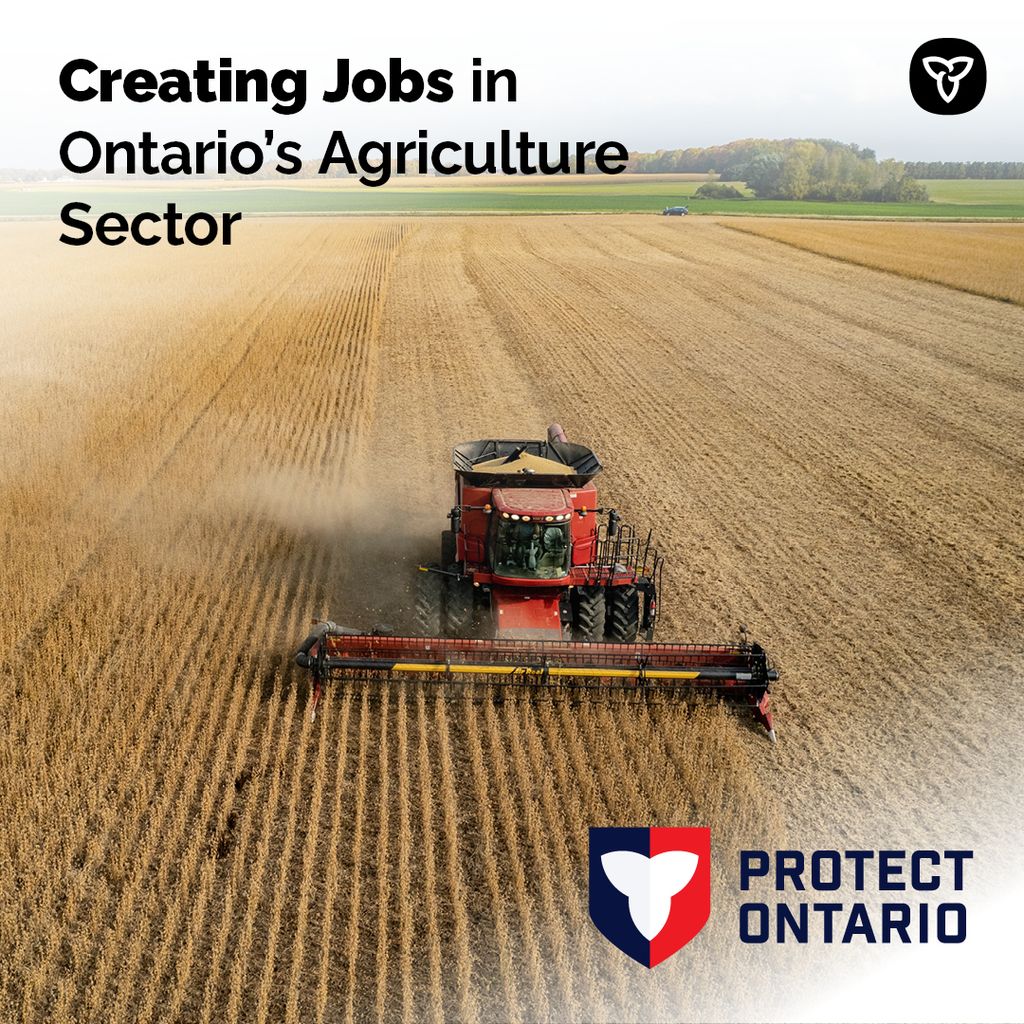 erniehardeman's tweet photo. We’re building a more secure, sovereign and self-reliant food sector to grow and make more food right here at home.
Backed by more than $60M in government support, Ontario’s agriculture sector has grown by $4.5B since 2018 and supports more than 850k jobs across the province. https://t.co/nh5AOn8xOr