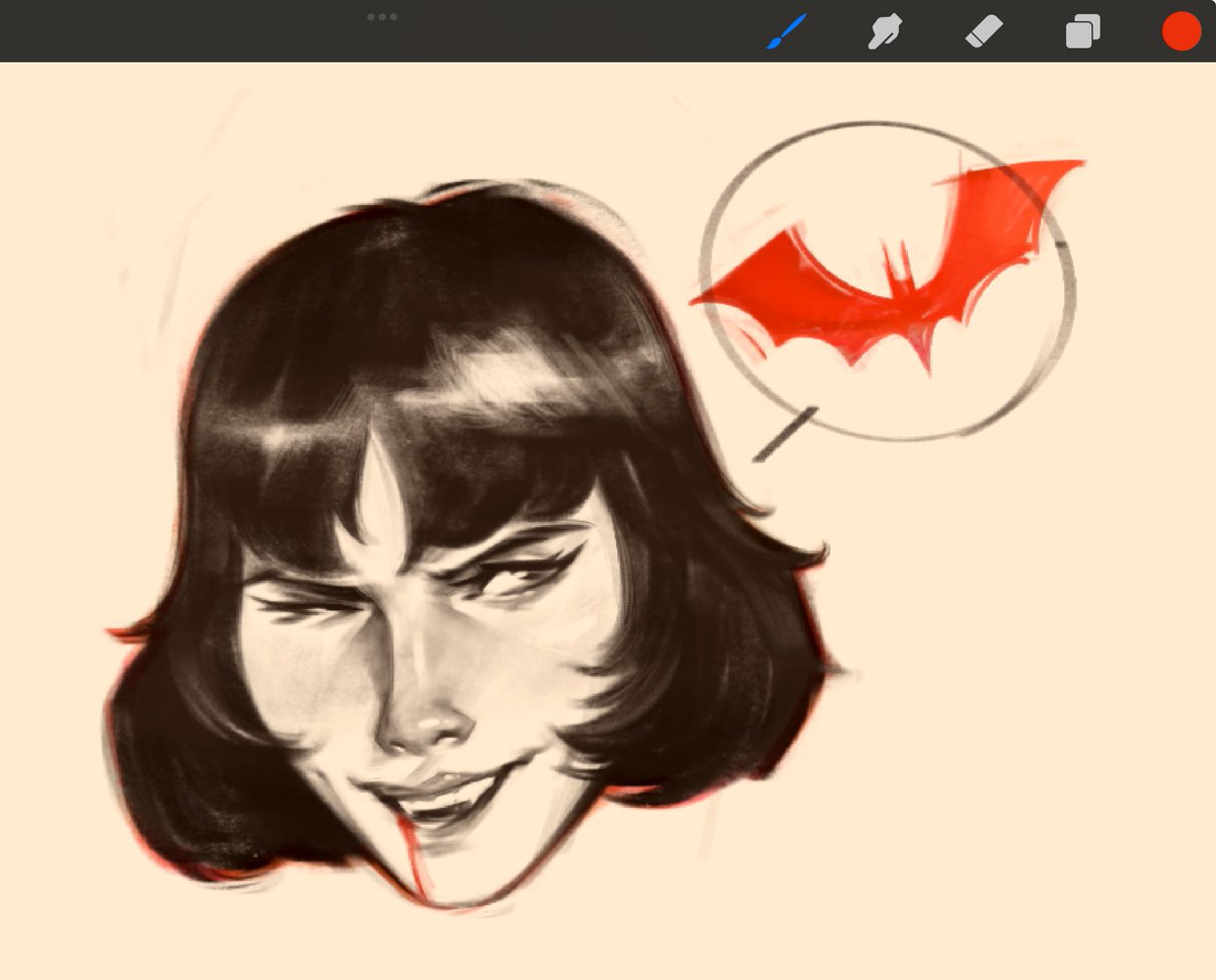 mziegfield's tweet photo. lil mina deadlock sketch 🦇 https://t.co/N8kN9ukoCw